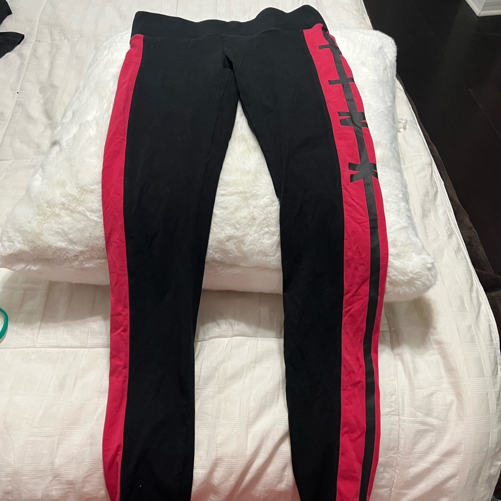Victoria’s Secret PINK Yoga Pants pink/black